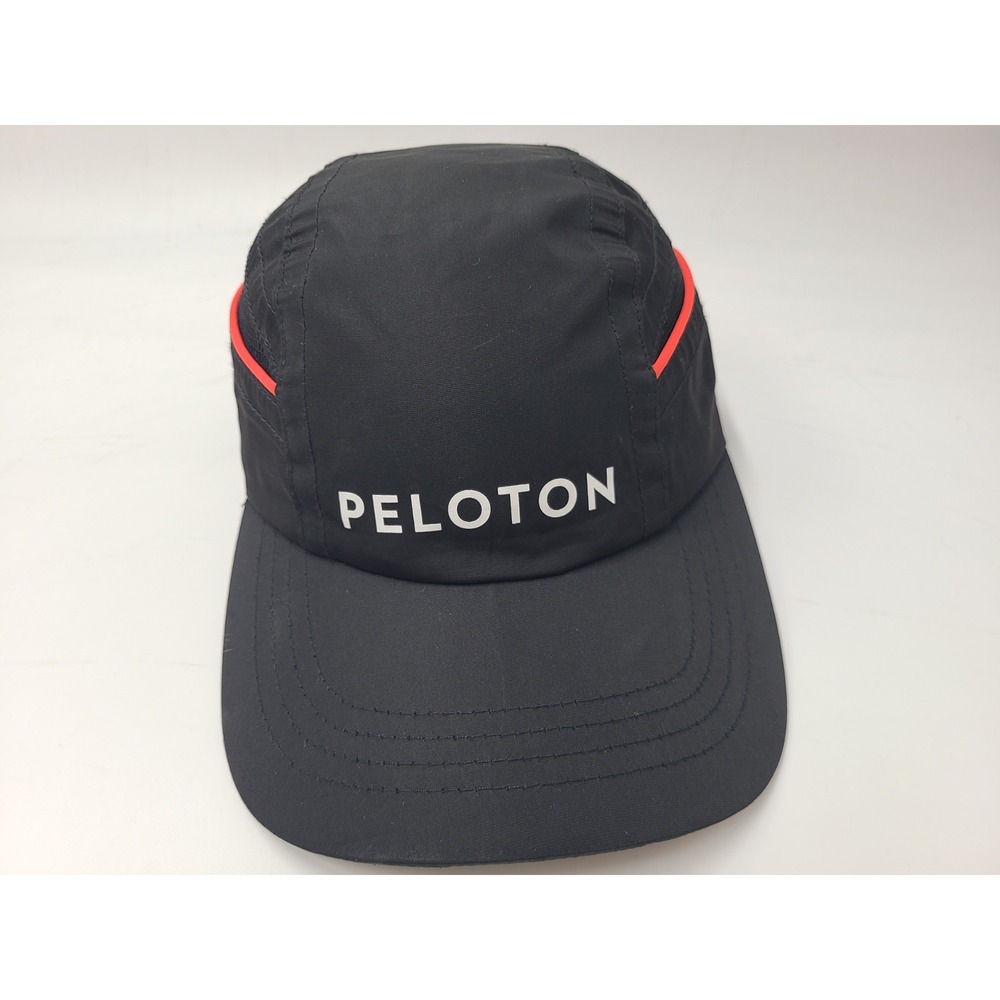 Peloton Panel Adjustable Hat Cap Run Hike Exercise Cycling‎ Men Women Black Red